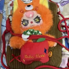 babythree ぬいぐるみ ベイビースリー バッグ ポシェット オイル目