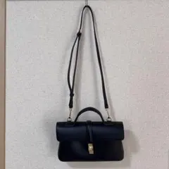 【VIS】2WAYひねり金具ワンハンドルミニショルダーバッグ