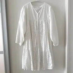 ☆ZARA☆刺繍入りワンピース