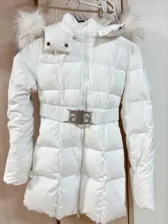 GYDA ファーダウンジャケット ベルト付き