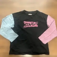 EDWIN カラーブロック 長袖カットソー