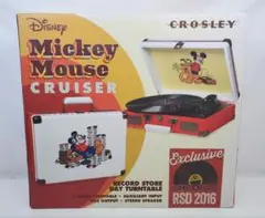 Crosley Cruiser レコードプレイヤー ミッキー限定モデル - メルカリ