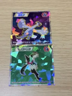 ポケモン ウエハースチョコ シール ルギア No.22 マスカーニャ No.18