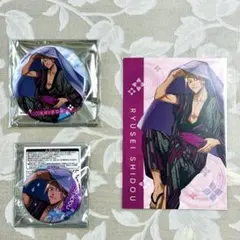 ブルーロック 士道龍聖 五月雨 トレーディングビッグ・グリッター缶バ ポスカ付