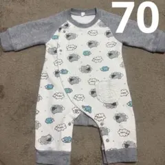 ベビー服　70 西松屋　ロンパース　カバーオール