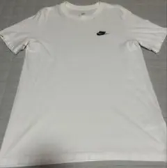 NIKE ワンポイントロゴ 半袖Tシャツ 白 M メンズ