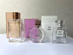 空瓶CHANEL 香水(ALLURE, N°5, CHANCE)