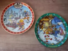 TDR（東京ディズニーリゾート）　くまのプーさん　絵皿セット