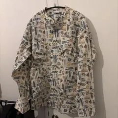 Columbia プリント柄 長袖シャツ