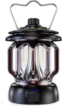 LEDランタン 充電式 キャンプ 調色 無段階調光 IPX4防水　長時間使用