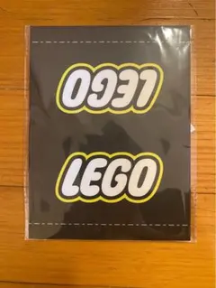 レゴ LEGO 車やバイクに付けれるタグステッカー黒