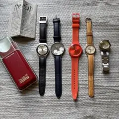 ヴィンテージウォッチ5点セット swatch他4点　おまけ付のサムネイル