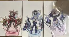 グリッドマン ユニバース　アクリルスタンド　宝多六花 新条アカネ 南夢芽　セット