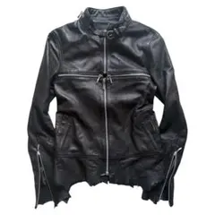 00’s archive 14thaddiction レザージャケット 14th Addiction - 00 archive 14th addiction leather jacketの通販 by