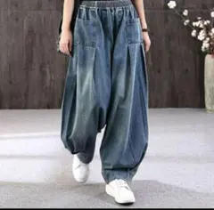 2025年最新】サルエルパンツ デニム サルエルパンツの人気アイテム