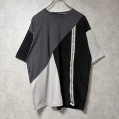 FRAPBOIS 切り替え バイアス デザイン 半袖 Tシャツのサムネイル