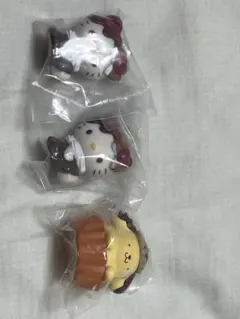 サンリオキャラクターズのチョコレートドール3点