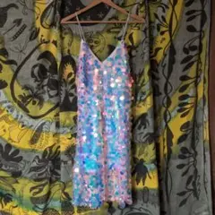 スパンコール ワンピース