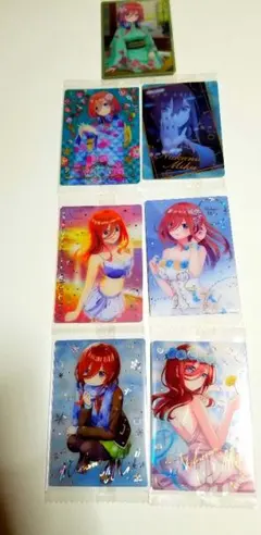 新品❗五等分の花嫁ウエハースカード　三玖　レア箔押し❗