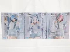 リゼロ Yumemirize ～もふもふパック～エミリア レム ラム ３体セット