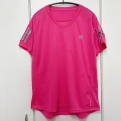 adidas AEROREADY ランニングTシャツ XL ピンク