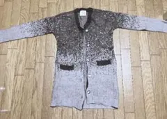 RNA-NウールロングカーデM
