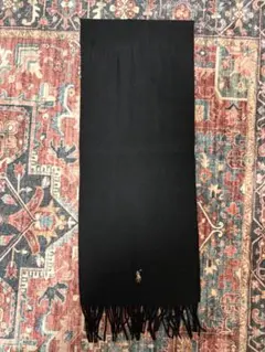 Polo Ralph Lauren カシミヤ混マフラー ブラックのサムネイル