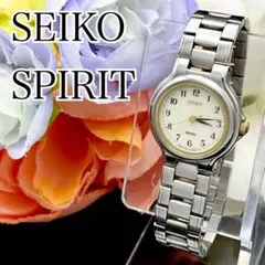 稼動　腕時計　SEIKO SPIRIT セイコー　ラウンド　新品電池　J26