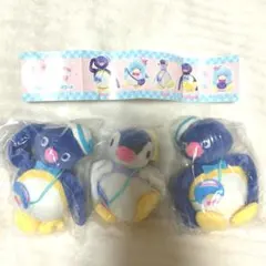 タキシードサム×ピングー ぬいぐるみマスコット ガチャ／ピングー＆ピンガ計3点