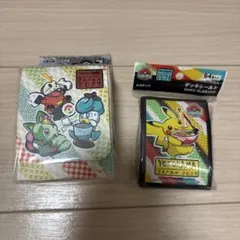 ポンチョピカチュウ かいじゅう デッキシールド スリーブ - メルカリ