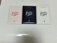 TWICE taste of love 初回特典 トレカ 3形態