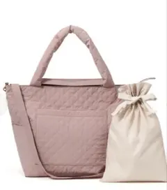 francfranc★キルティング トラベルバッグ ♡ピンク