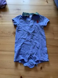 ラルフローレン　半袖　ロンパース　襟付き　70