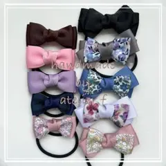 ゆりっぺ様ご確認用　リバティ　ヘアゴム ハンドメイド　オーダー　ベビー　キッズ