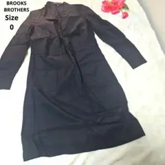 【オシャレ⭐BROOKS BROTHERS】紺　ワンピース　サイズ0