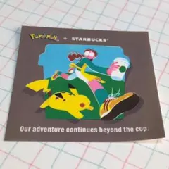 Pokémon + STARBUCKS ステッカー シール ポケモンコラボ