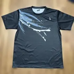 GOSEN バドミントンシャツ 黒