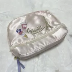 Coconist サテンポーチ ピンクのサムネイル