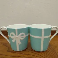tukky様専用 Tiffany&Co. ティファニー リボン ペアボウル皿 - メルカリ