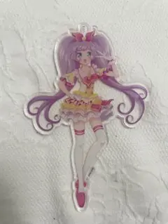 「プリティーオールフレンズ トレーディングアクリルキーホルダー」　真中らぁら