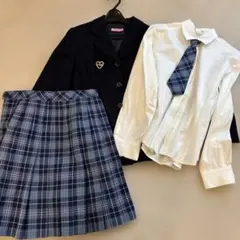 ネイビー スーツ・ブレザー チェック柄