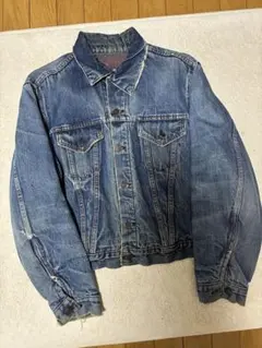 60s LEVI’S 70505デニムジャケットBIGEブランケット付