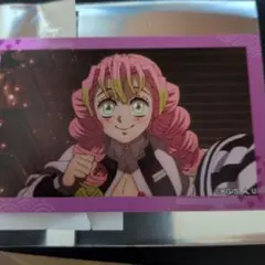 鬼滅の刃 トレーディング場面写イラストカード 甘露寺蜜璃☆