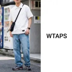 WTAPS OFFICER S/S ジャガード 半袖シャツ 白 S 希少のサムネイル