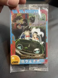 【新品未開封】ドラゴンボールカード 209 悟空&チチ