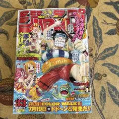 週刊少年ジャンプ 1999年15号 ONEPIECE　表紙　巻頭カラー 週刊少年ジャンプ1999年15号 巻頭カラーワンピースセンターカラー邪馬