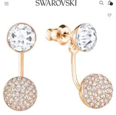 値下げ　SWAROVSKI スワロフスキー ピアス 2way BOX、保証書付き