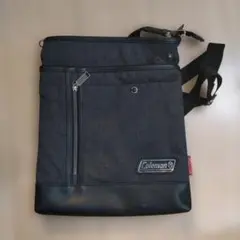 Coleman ショルダーバッグ サコッシュ ブラック