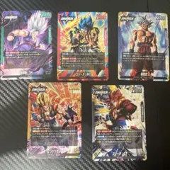 フュージョンワールド　リーダーカード　5種コンプセット