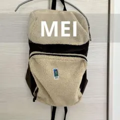 MEI リュック　バッグパック　メイ　ボア　コーデュロイ